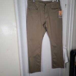 Copper & Oak Supply CO Men's Sueded Khaki Casual Pants Size 36×32 NWT
